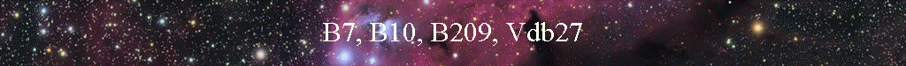 B7, B10, B209, Vdb27