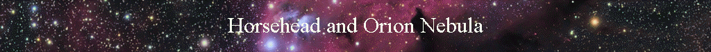 Horsehead and Orion Nebula