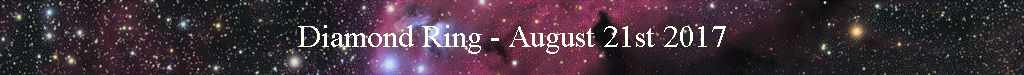 Diamond Ring - August 21st 2017