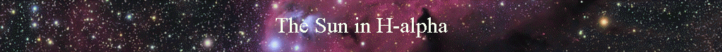 The Sun in H-alpha